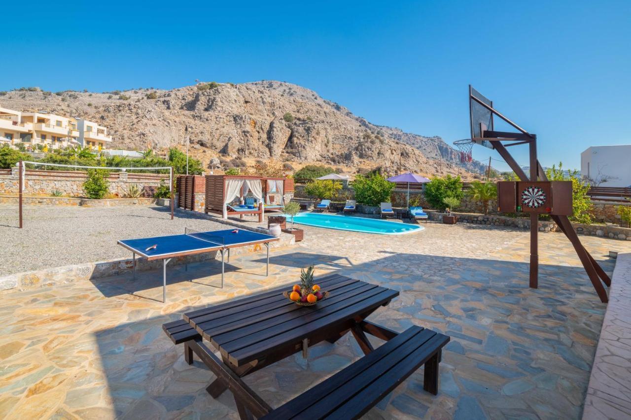 Maripaul Family Villa Лардос Екстер'єр фото